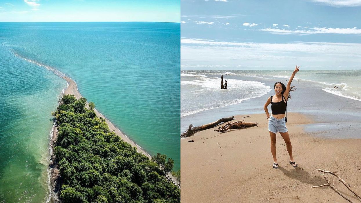 You Can Stroll Past Aqua Waters To The Very Edge Of Canada At This Ontario Spot