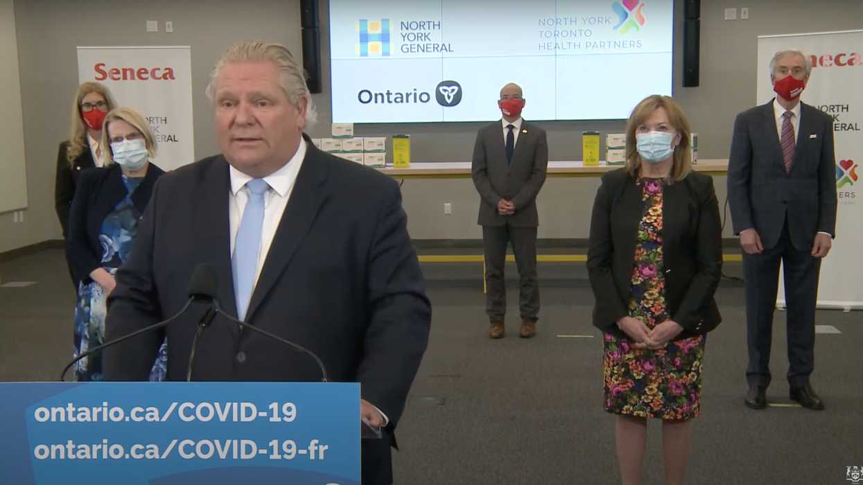 Ford Says More Restrictions For York, Peel & Toronto Are Coming 'Very, Very Quickly'
