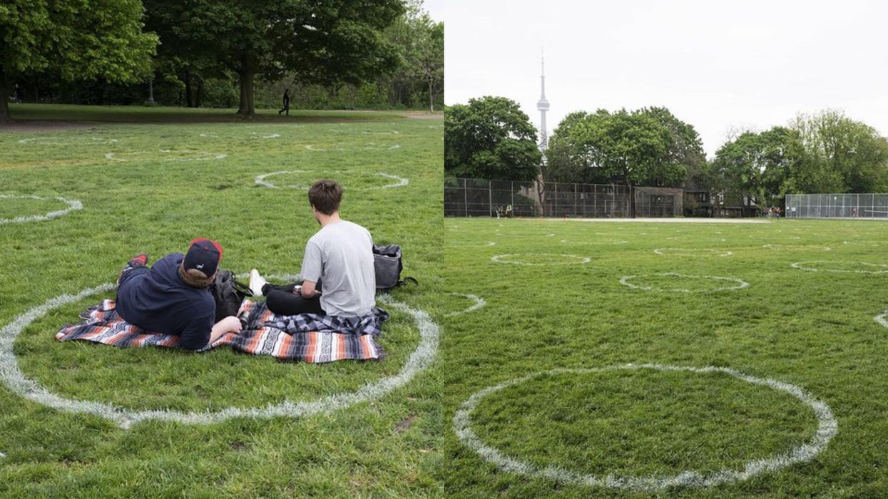 Trinity Bellwoods Is Getting Those Social Distancing Circles Back Again
