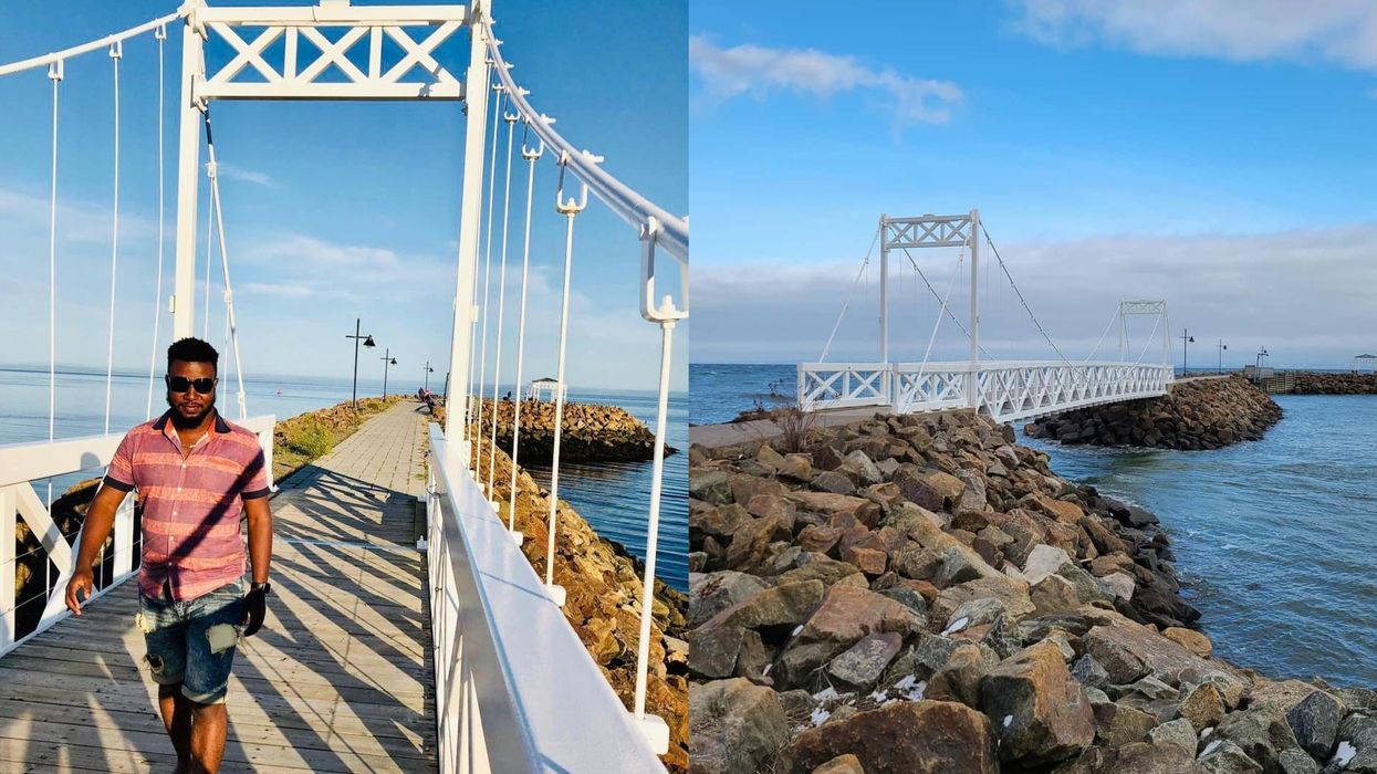 Ce petit pont au Québec est l'endroit sur l'eau où tu dois aller avec ta personne préférée