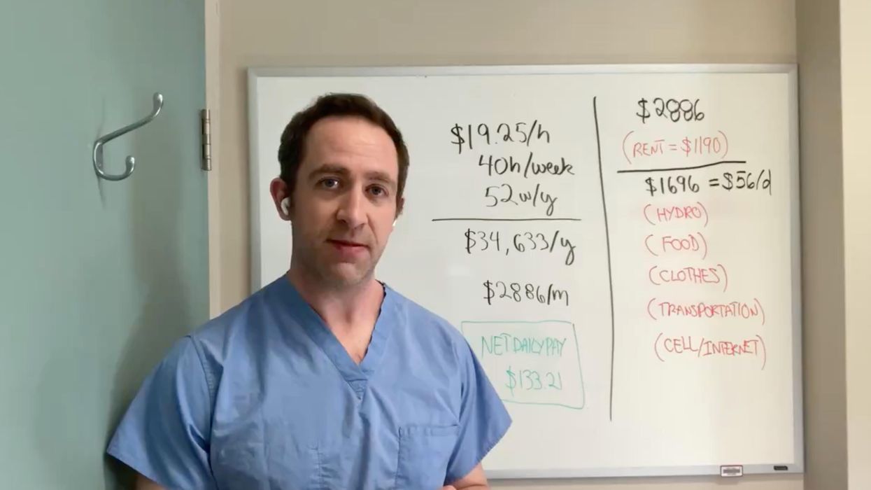 Toronto ICU Doctor Says His Story About A Patient Shows Paid Sick Leave Is Critical (VIDEO)