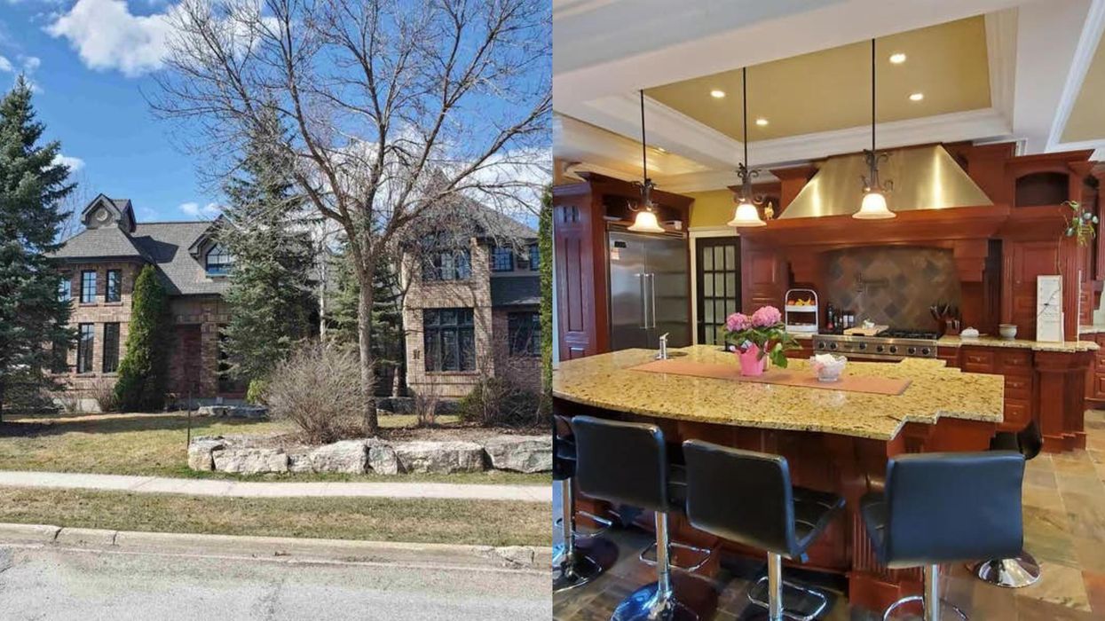 This Massive Ontario Mini-Mansion For Sale Is Under $850K But Has Huge Millionaire Vibes