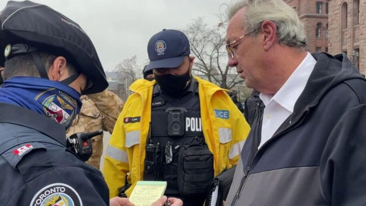 MPP Randy Hillier & His Kids Get Hit With Charges After 200-Person 'Mask Burning Party'