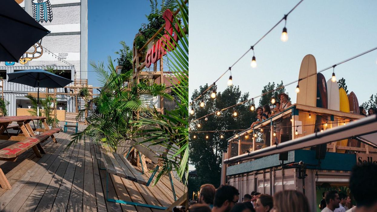 5 spots aménagés par Aire commune débarquent cet été à la Promenade Père-Marquette