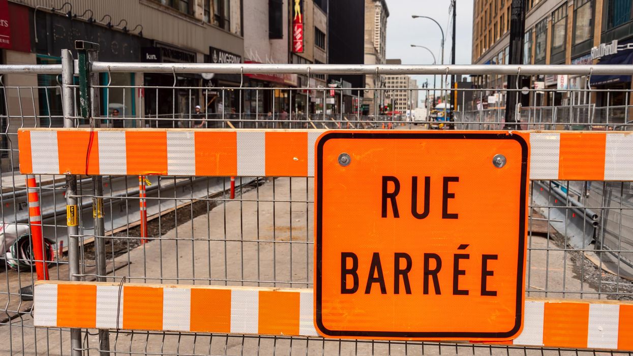 Montréal dévoile un plan pour t'éviter de trop sacrer sur les travaux et les cônes orange