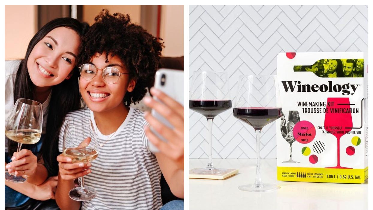 This DIY Wine Kit Lets You Make Your Own Merlot, Pinot Grigio & Rosé At Home