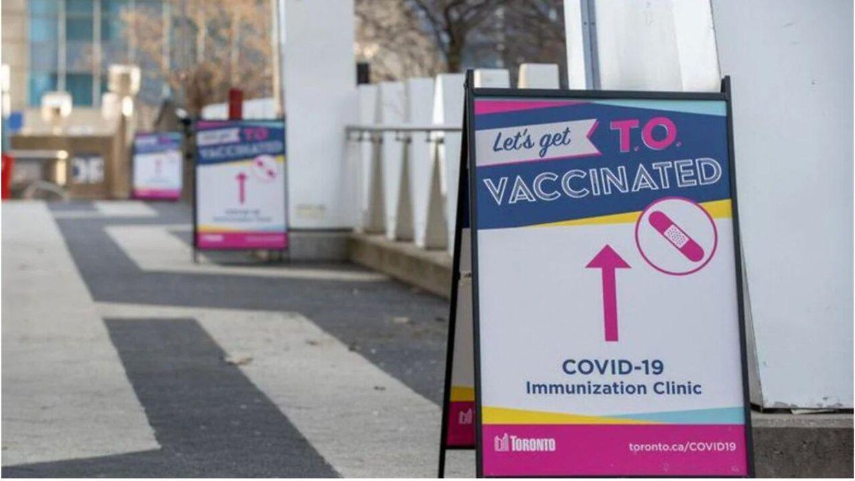 A Pop-Up Vaccine Clinic Is Now Open To All Toronto Residents Aged 18 & Older