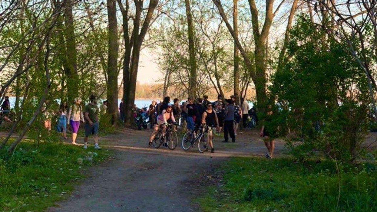 A Huge Dance Party Took Over Cherry Beach On The Weekend (VIDEO)
