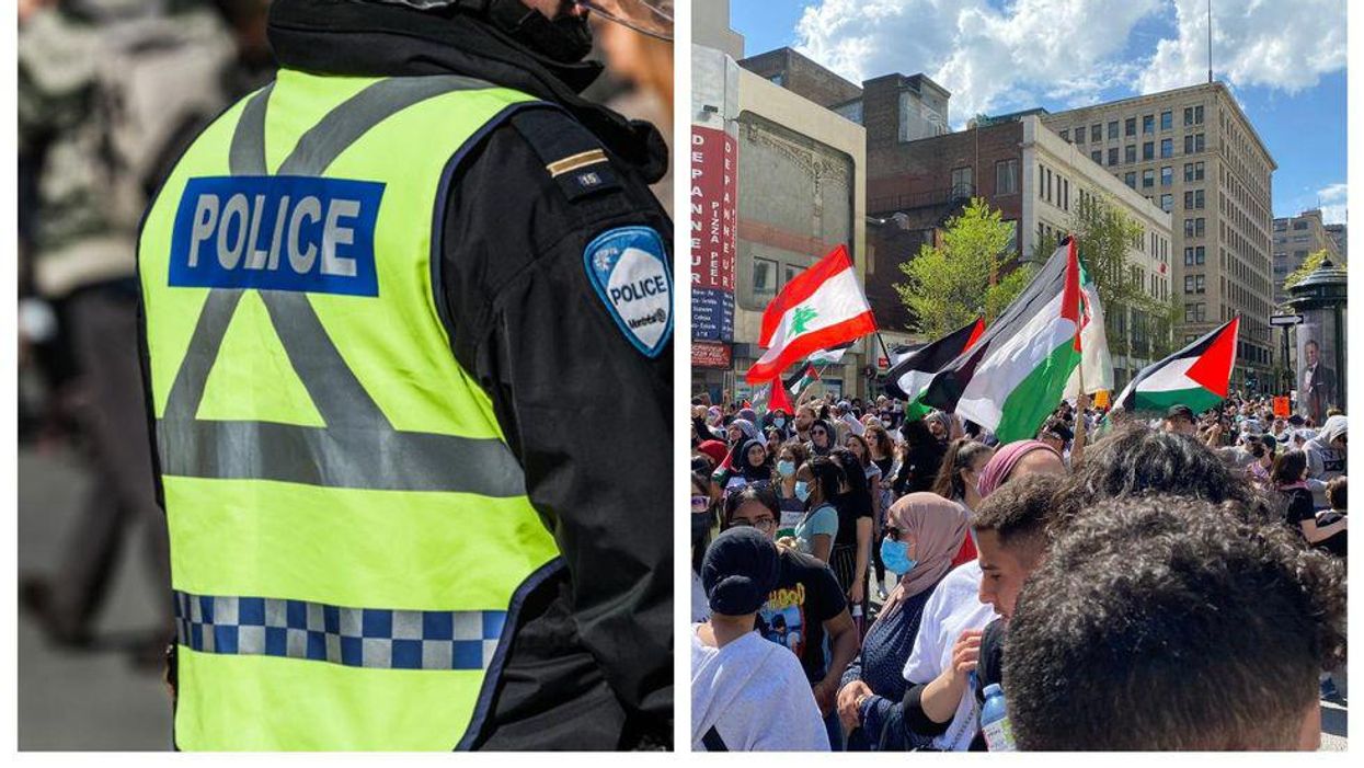 Des manifestations en soutien à Israël et la Palestine mènent à 15 arrestations à Montréal