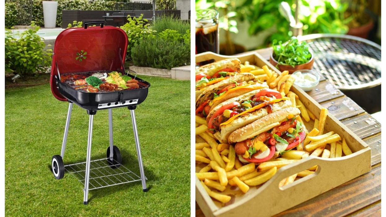 This Barbecue Is Less Than $100 And Small Enough To Fit On Your Balcony