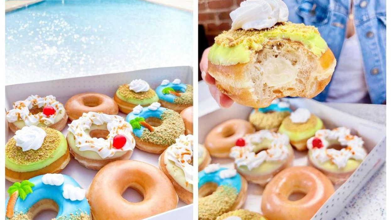 Krispy Kreme sort des beignes qui goûtent les vacances pour quelques jours seulement