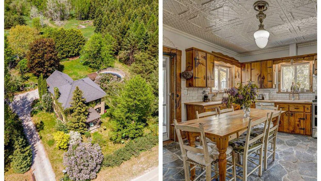 This Vine-Covered Ontario Home Is A Country Dream Come True & Costs Less Than You'd Think