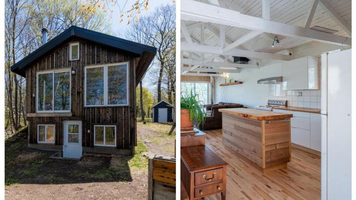 L’intérieur de cette maison de 145 000 $ près de Québec est le contraire de l’extérieur