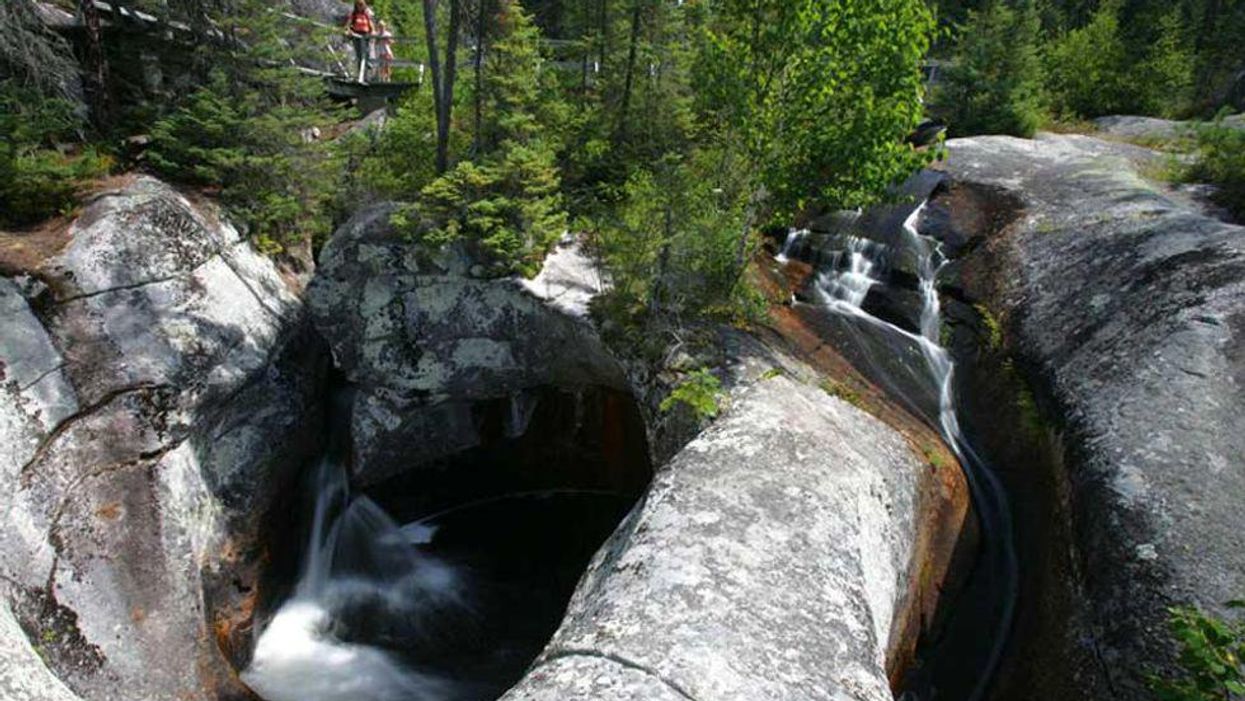 You Can Wander Past Surreal Caverns Filled With Waterfalls At This Magical Ontario Spot