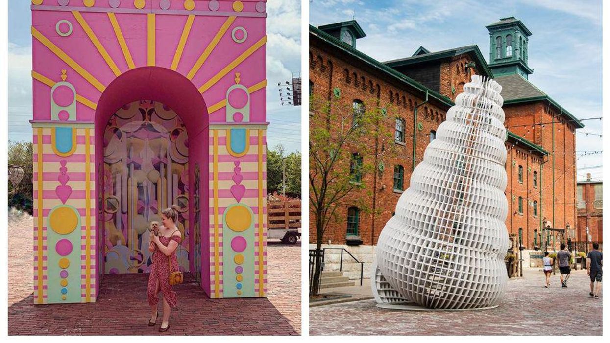 The Distillery District Has Stunning New Sculptures To Explore & They’re Absolutely Huge