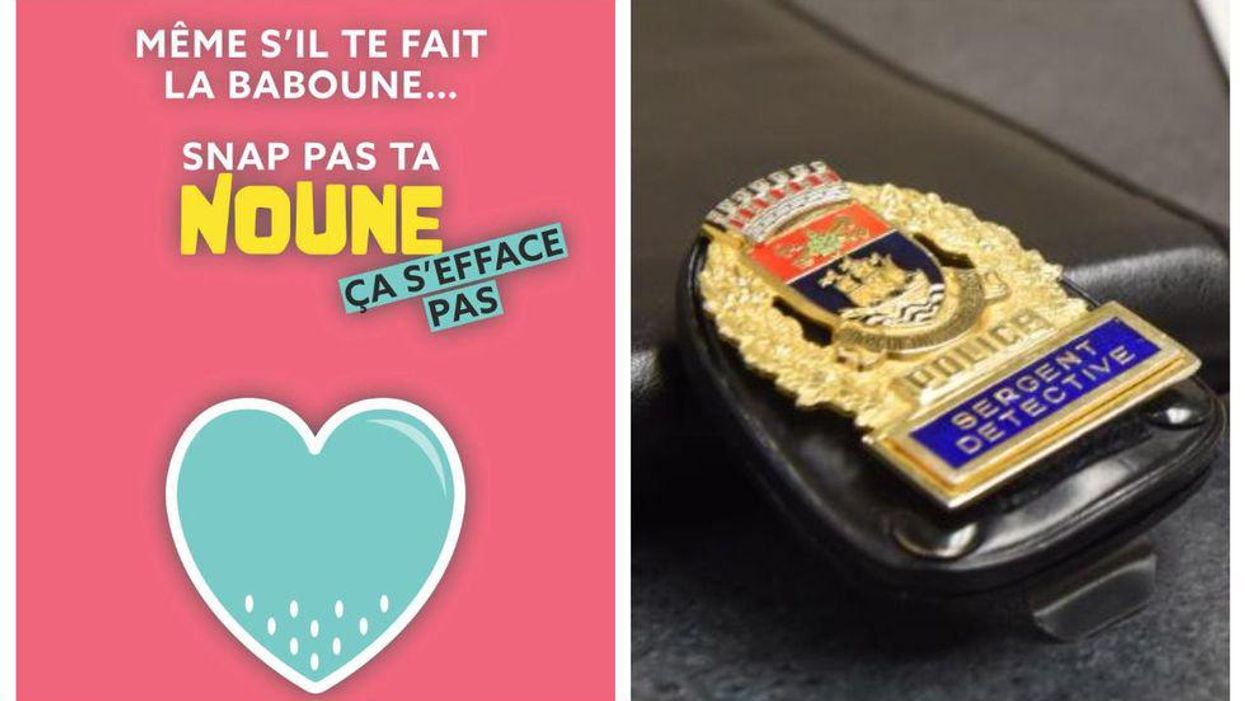 Cette pub très crue de la police de Québec pour sensibiliser aux sextos fait réagir