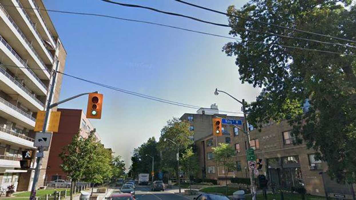 Shocking Video Shows SUV Barreling Down A Toronto Sidewalk After It Was Allegedly Stolen