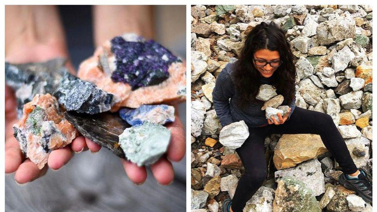 Ontario's Glimmering Rock Farm Is Reopening This Month & You Can Hunt For Colourful Gems