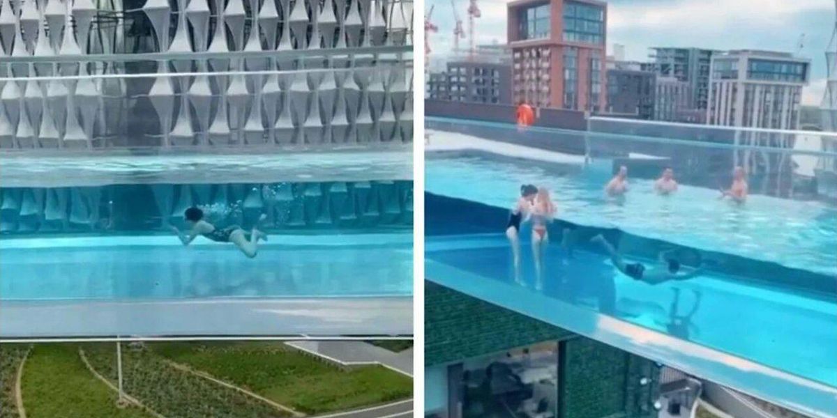 Here’s A Peek At England’s Jaw-Dropping New ‘Sky Pool’ That’s Floating ...