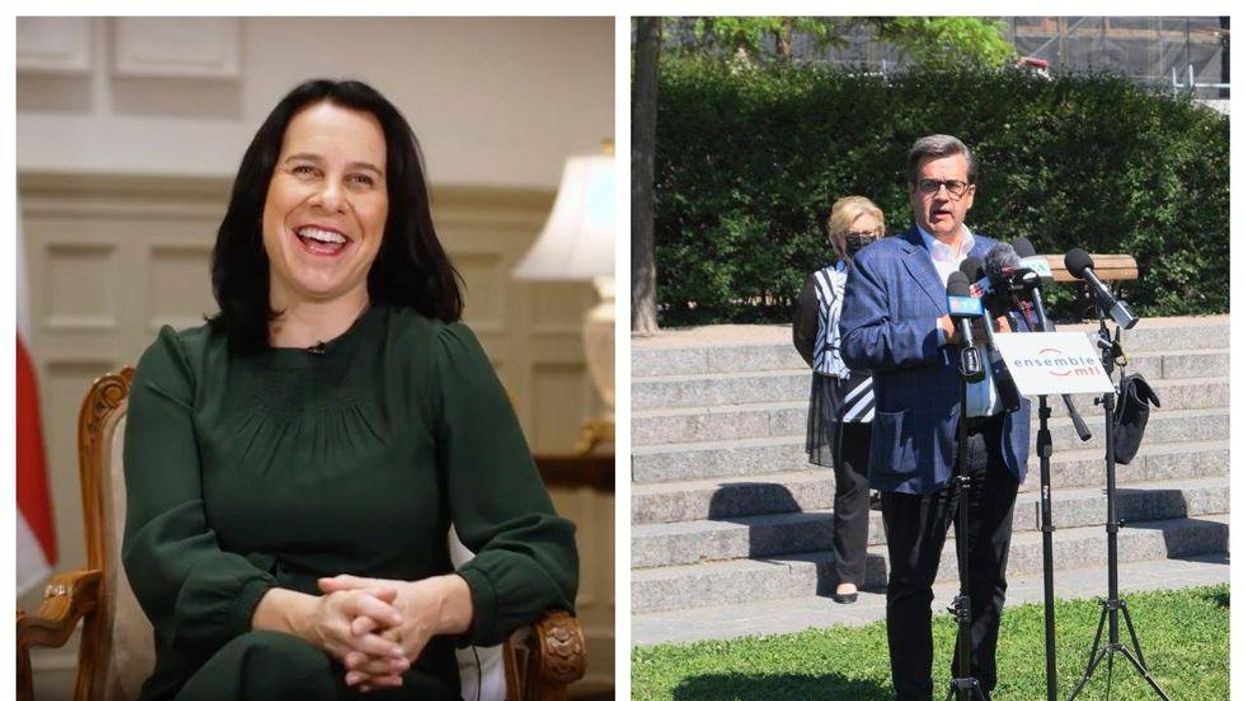 Valérie Plante se moque de l'idée de Denis Coderre d'interdire l'alcool dans les parcs