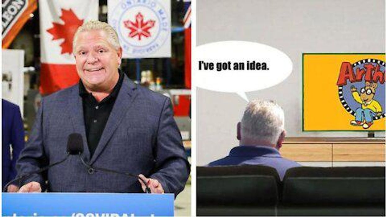 Ford's Weird Story About A Kid Named Arthur Is Ontario's Favourite Meme Now
