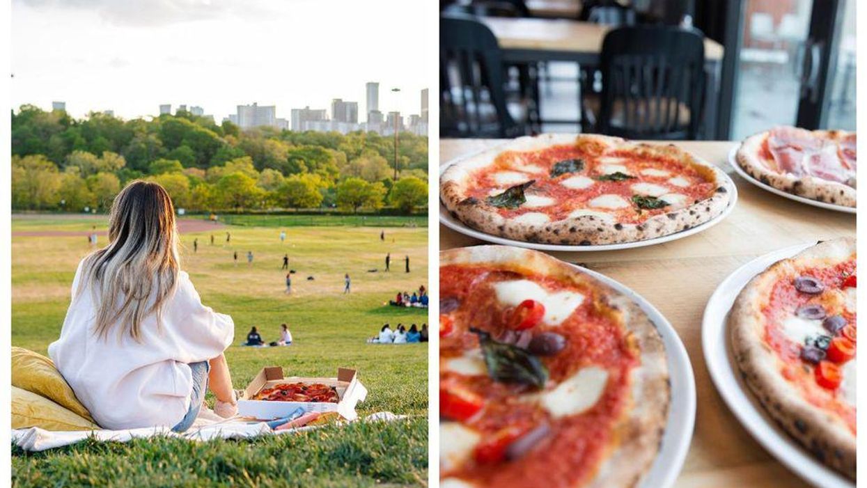 You Can Have An Italian Feast Delivered To You At This Toronto Park At Sunset