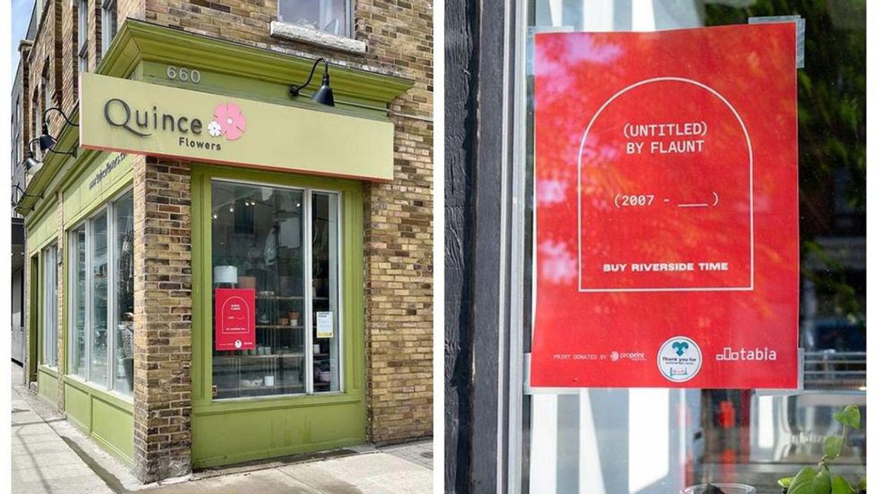 Hundreds Of Tombstones Are Placed At Toronto Businesses That Are 'Struggling To Survive'