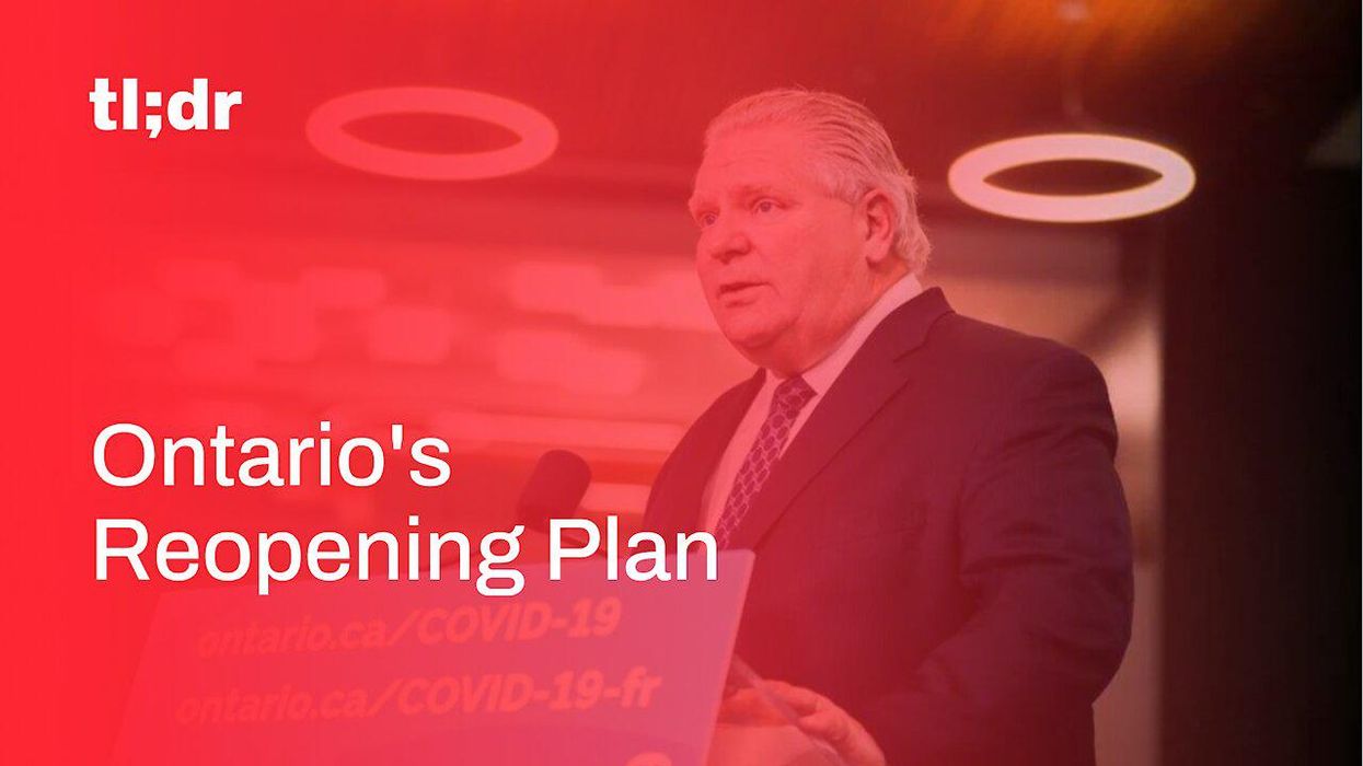 Ford Just Announced That Ontario Is Officially Moving Into Step One This Friday