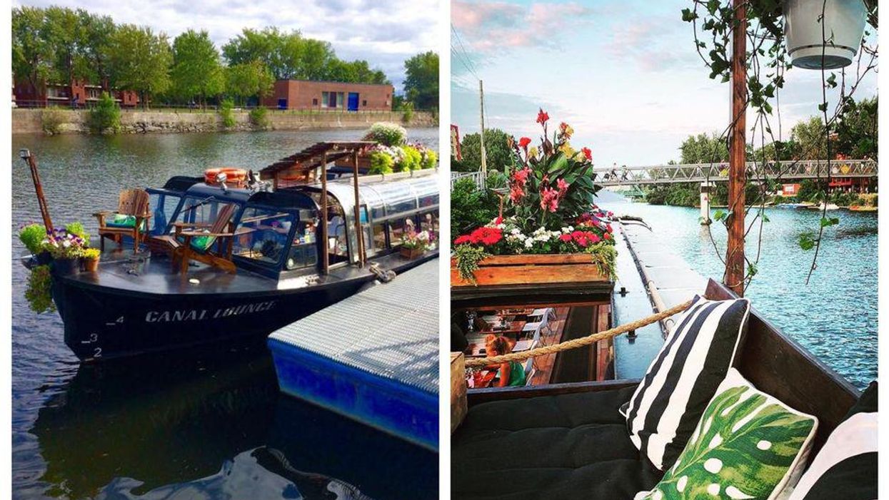 Ce bar flottant à Montréal est l'endroit ultime pour une « date » réussie