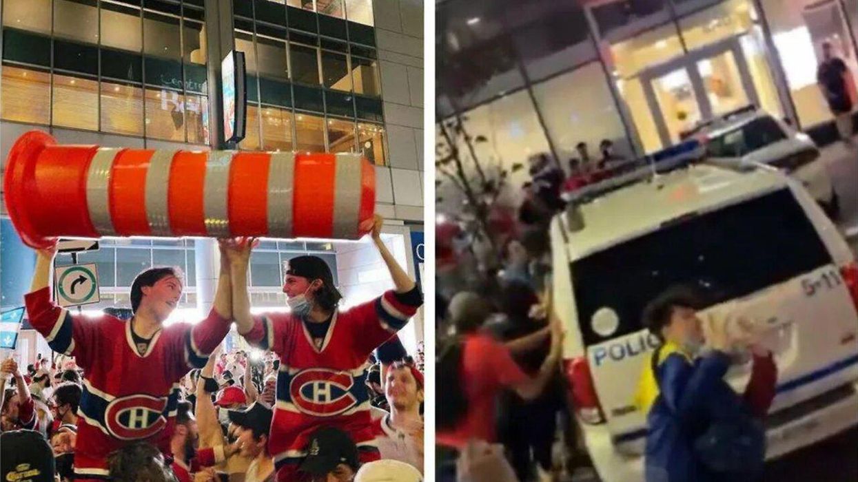 Les Habs passent en demi-finale et les fans étaient en délire à Montréal (VIDÉOS)