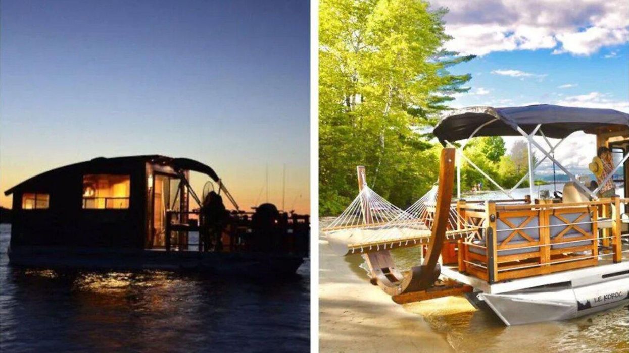Toi et ta moitié pouvez louer un ponton avec hamac à 1h de Montréal cet été