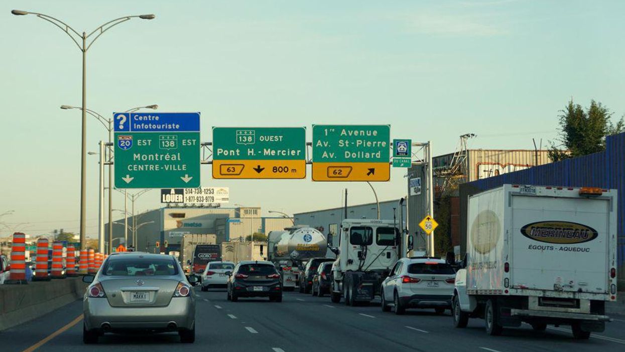 Voici la carte de toutes les fermetures majeures sur les routes ce week-end à Montréal