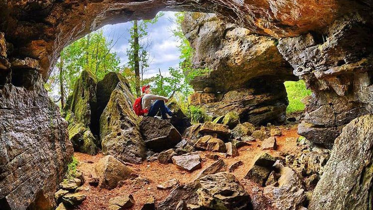 You Can Travel Through Ancient Caves To The Top Of A Turquoise Bay At This Ontario Trail
