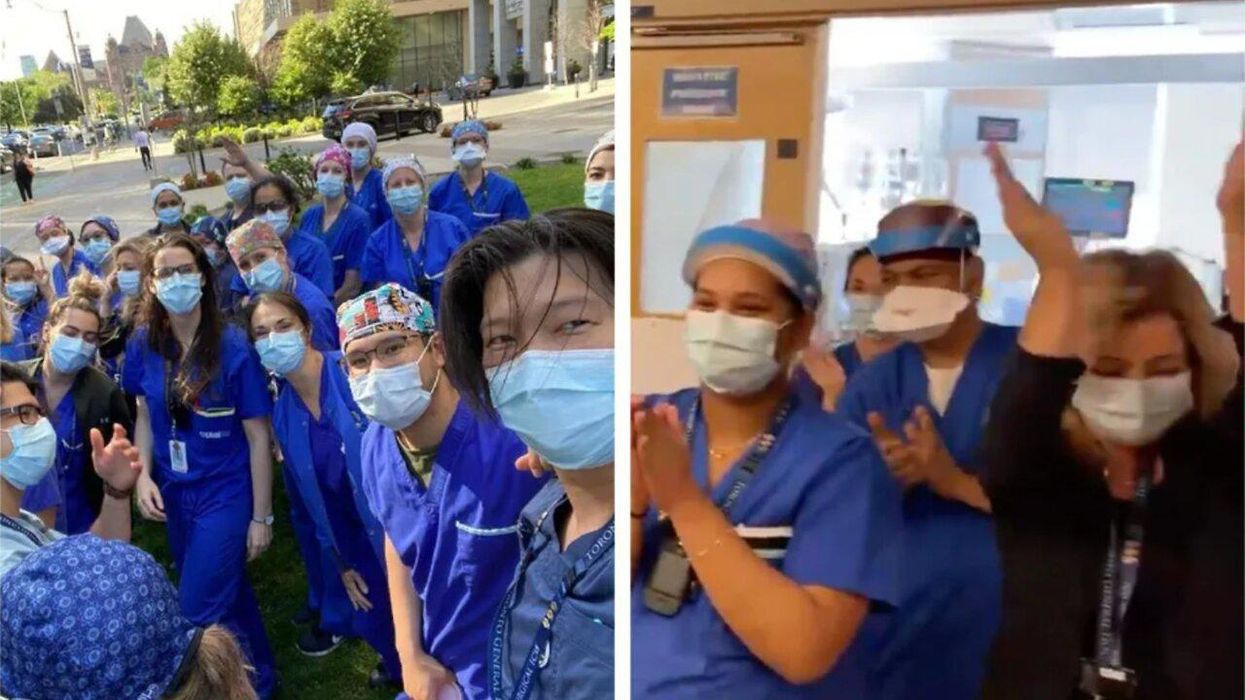 Toronto Hospital ICU Celebrates Its First COVID-Free Day Since March 2020 (VIDEO)