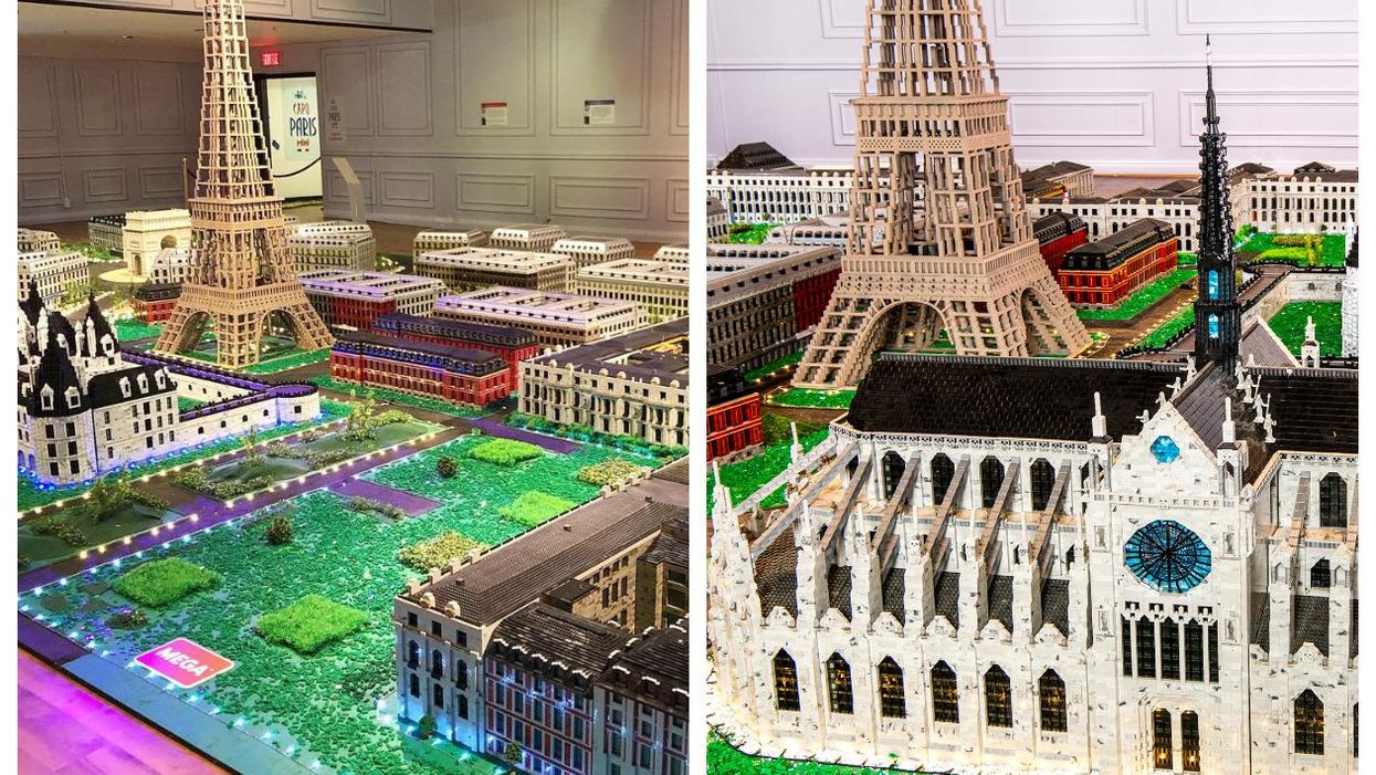L’Expo Paris Mini composée de milliers de blocs de construction illuminés aura lieu à Montréal