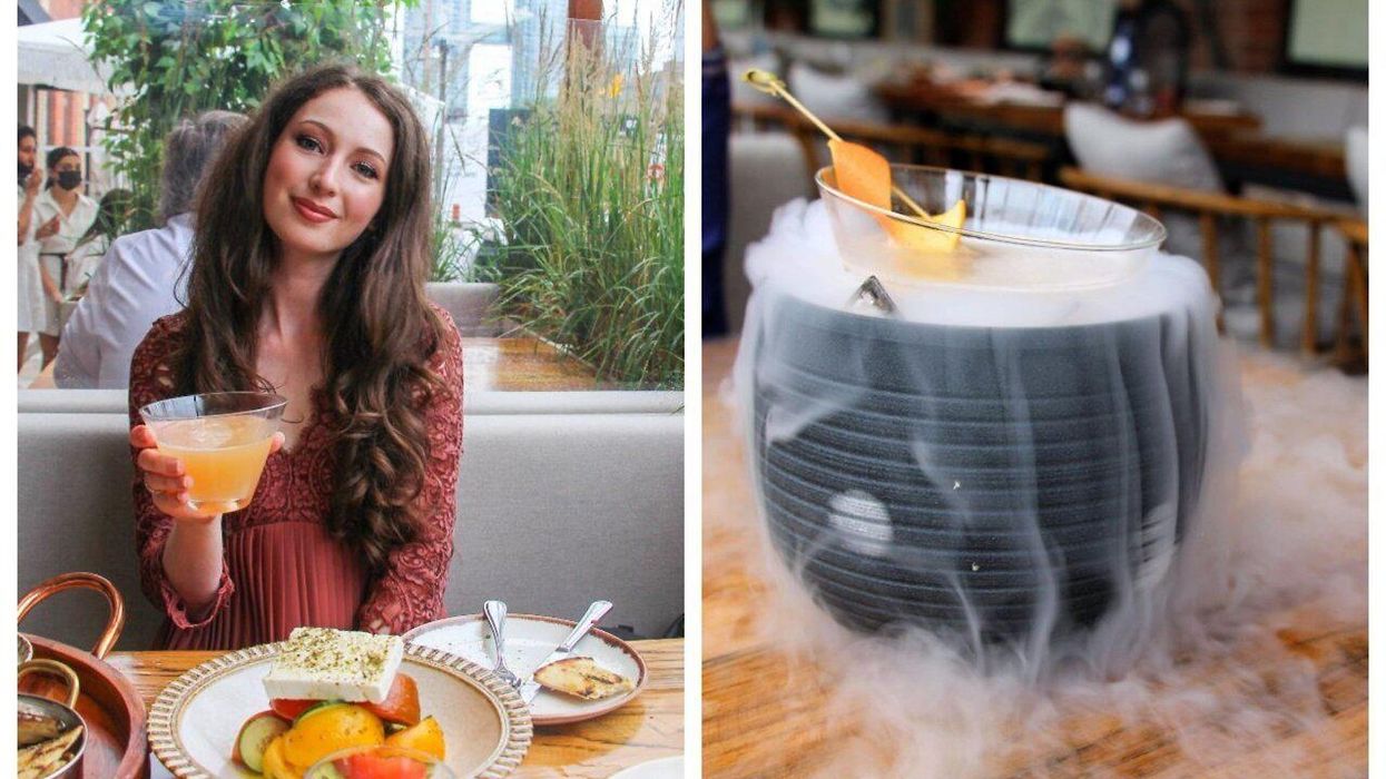 I Got A Look Inside Toronto's New Greek Resto & It's Like A Trip To Mykonos (PHOTOS)