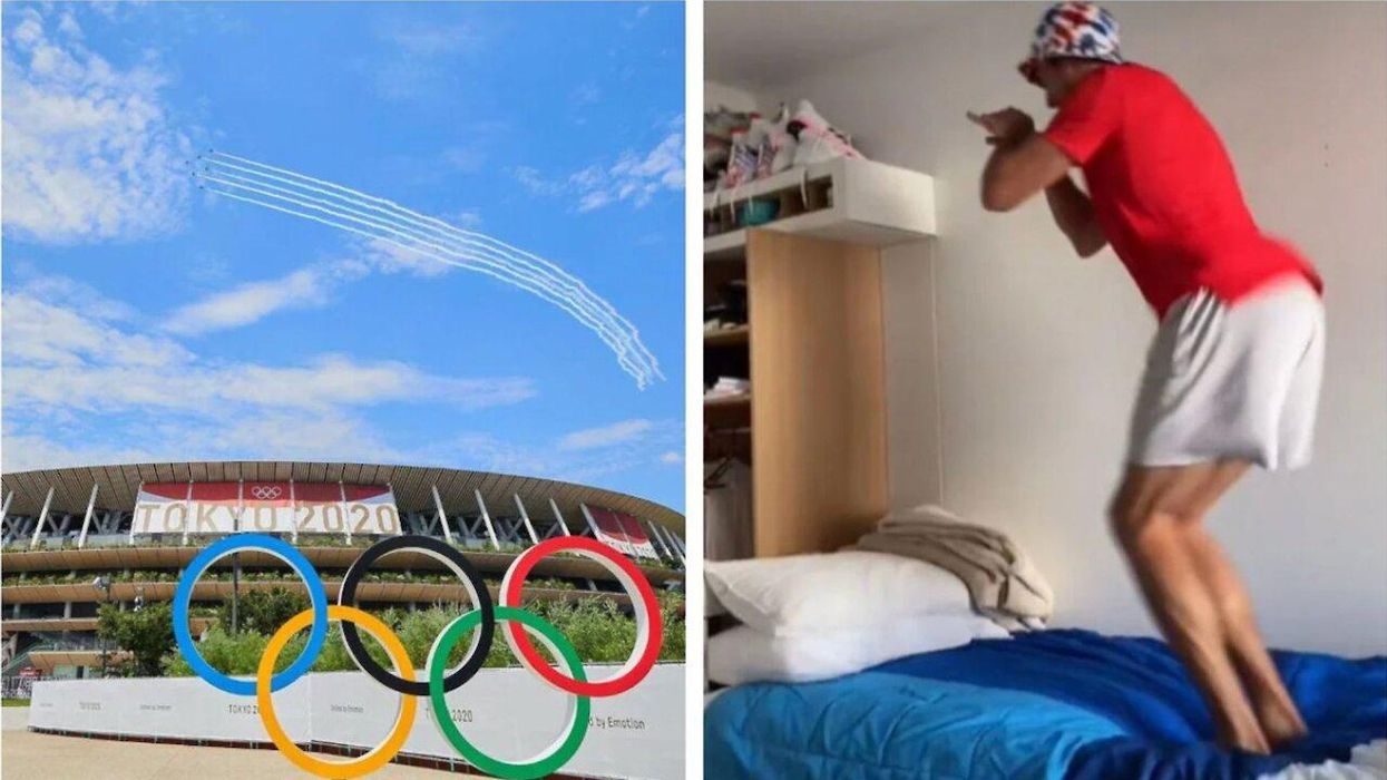 The Tokyo Olympics Are Already Chaotic AF With A Bear On The Loose & 'Anti-Sex Beds'