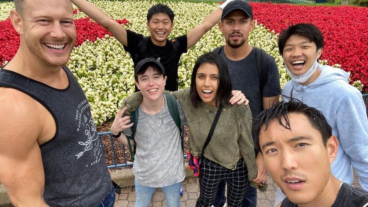 'The Umbrella Academy' Cast Spent The Day At Wonderland & Got Totally Soaked (PHOTOS)