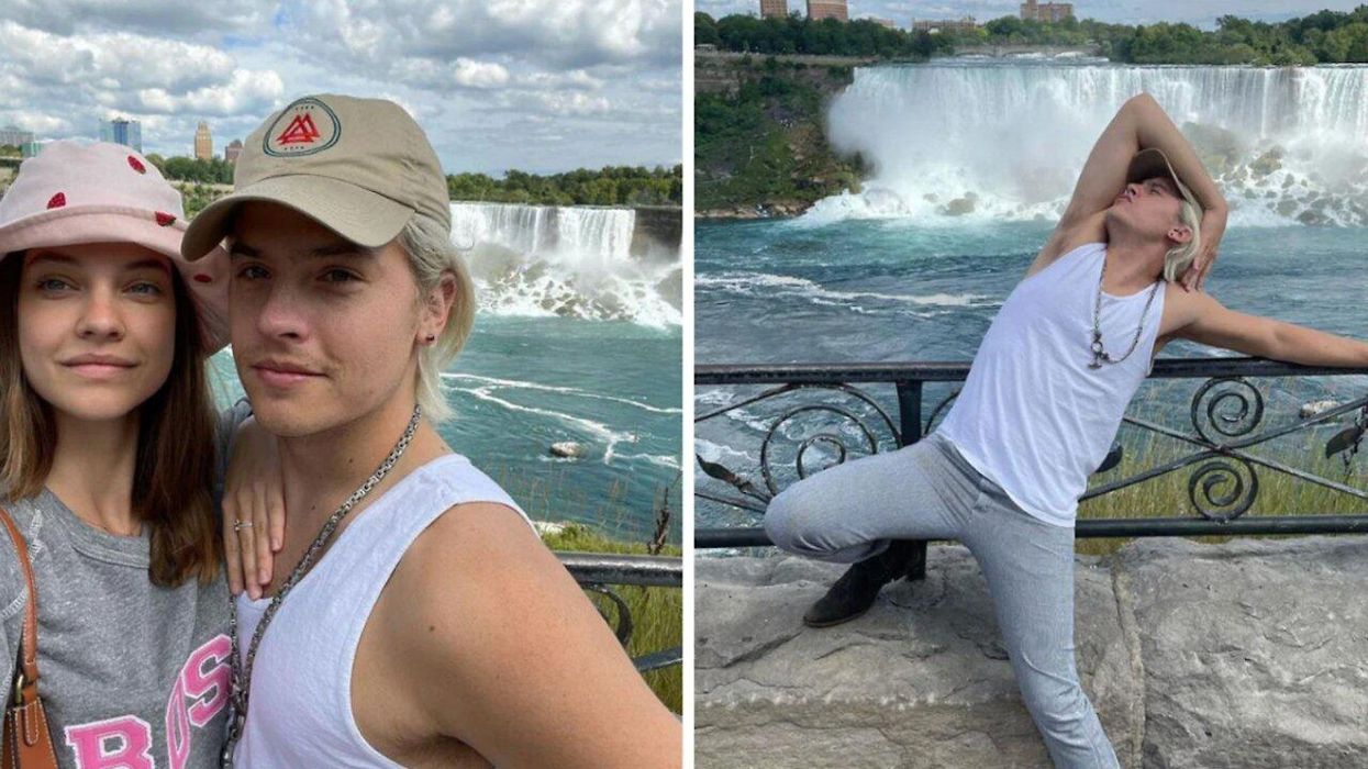 Celebs Keep Getting Spotted At Niagara Falls & Dylan Sprouse Just Joined The Party (PHOTOS)