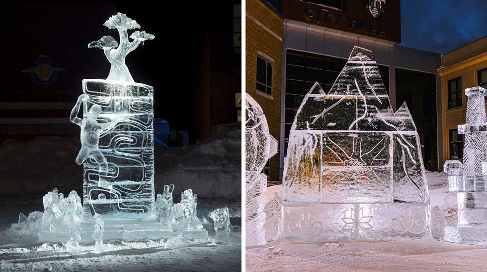 Winterlude's Incredible Ice Sculptures Are Back & You Can Vote For Your