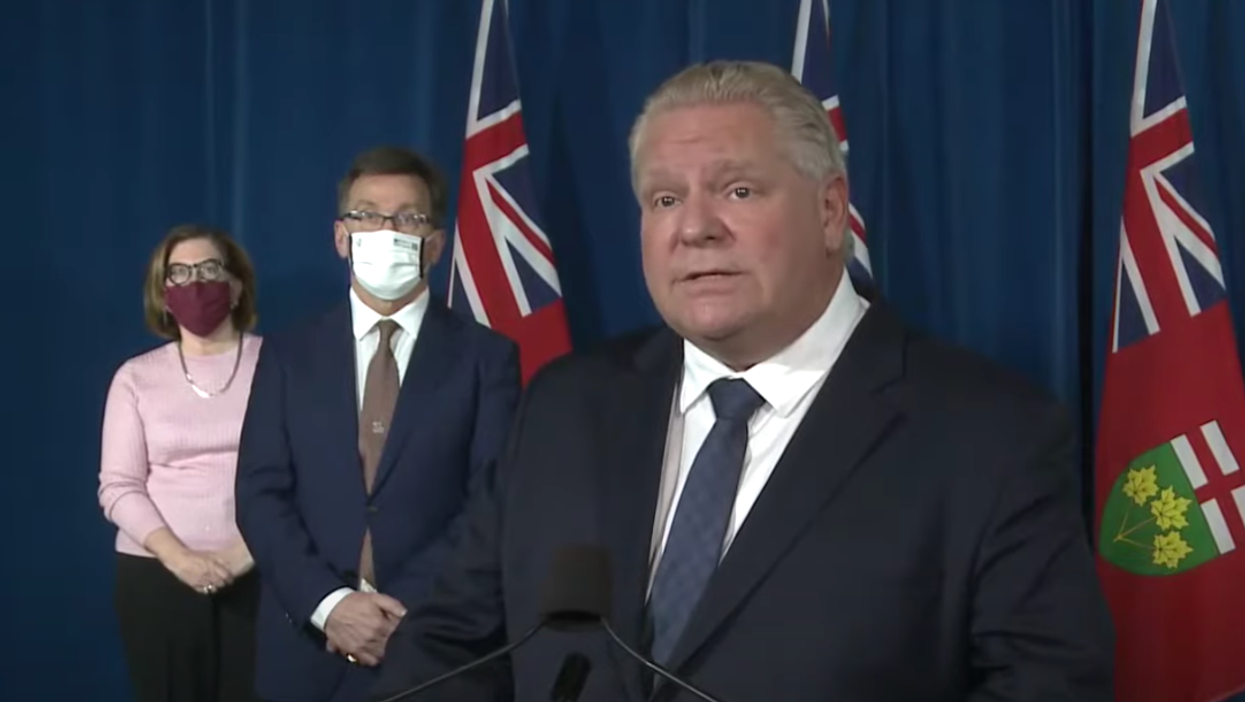 Ford Issues Stay-At-Home Order In Ontario & Announces Increased Restrictions