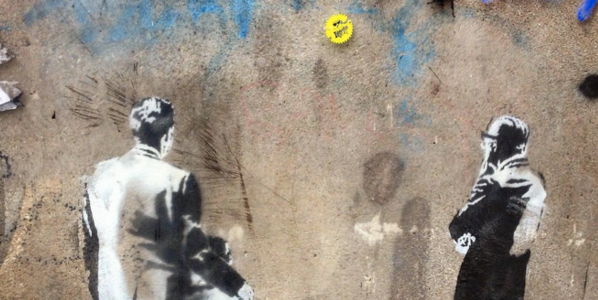 There Are Two Banksy Artworks Hidden In Toronto And Here's Where Narcity