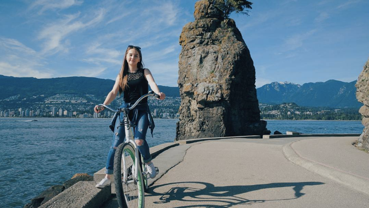 Bike top stanley park