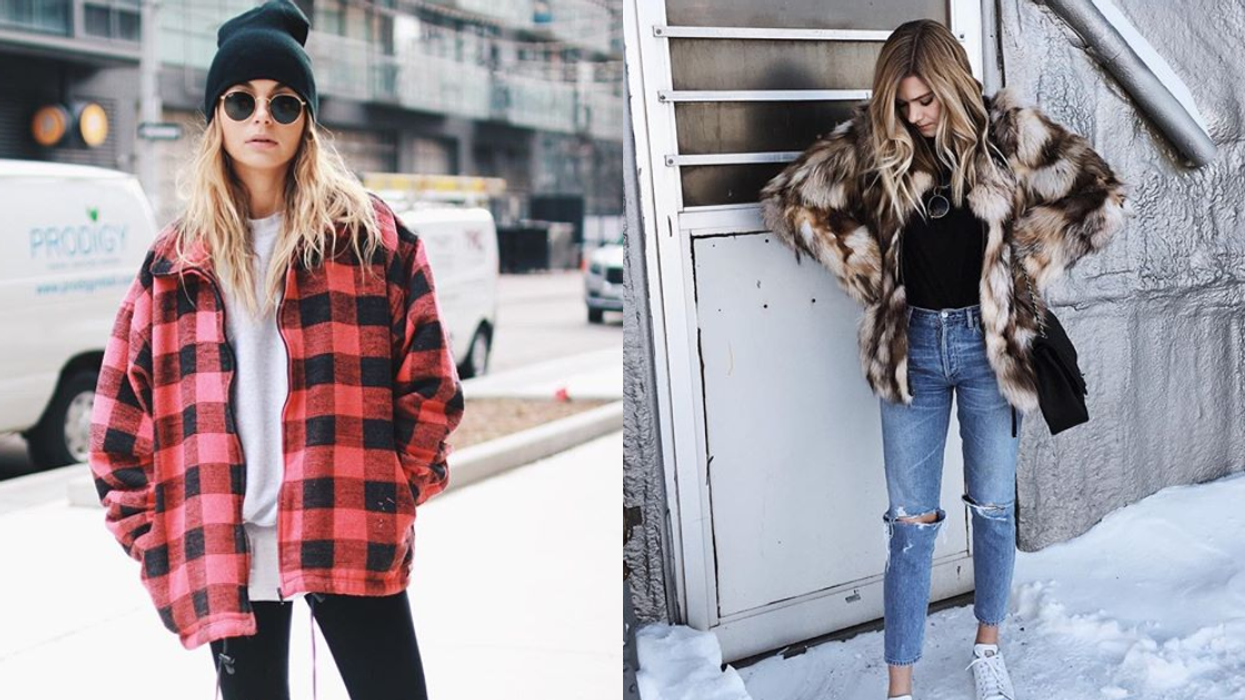 Winter top tomboy outfits