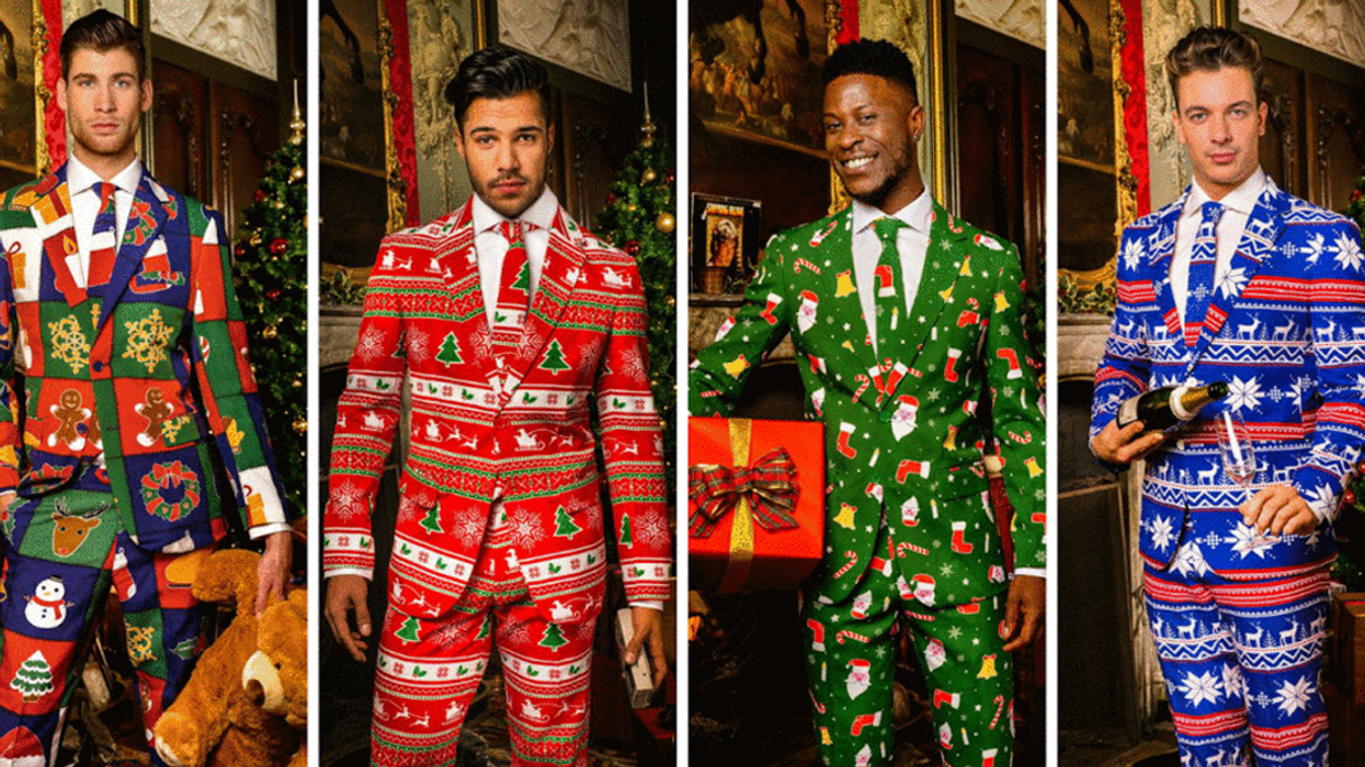 The Bay Is Now Selling The Most Badass 3 Piece Christmas Suits For