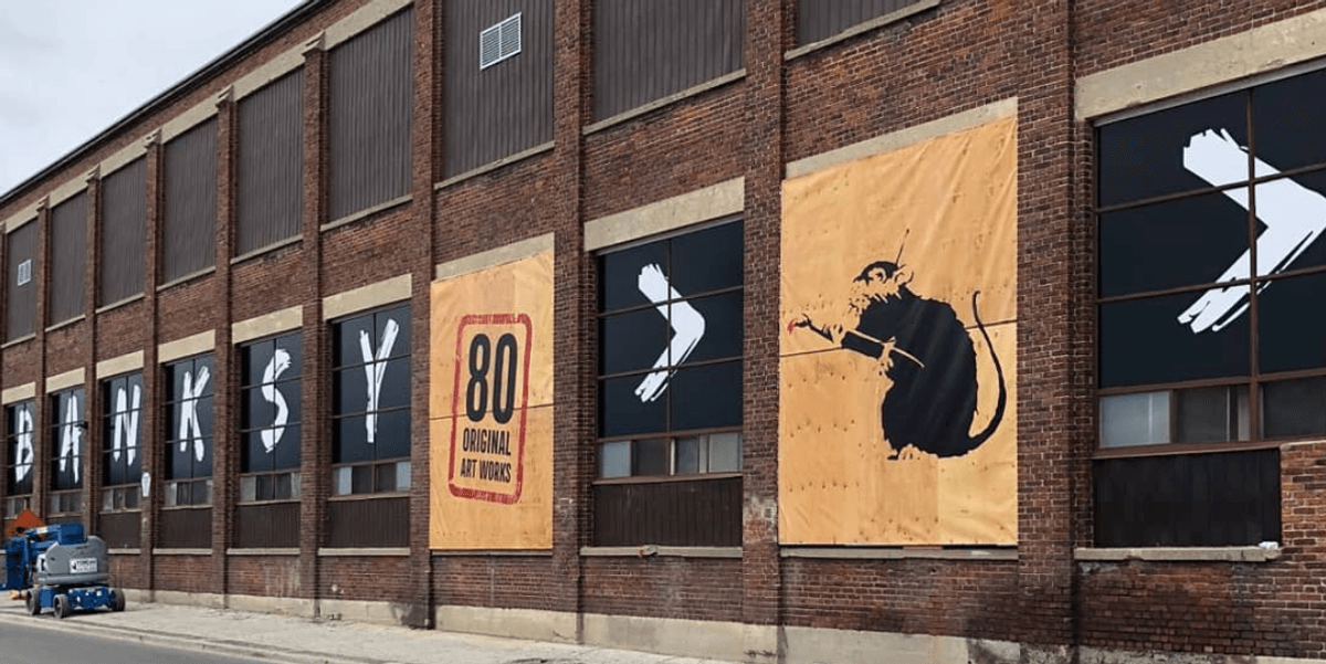 The Banksy Exhibit Just Got Extended Until This Date In Toronto Narcity
