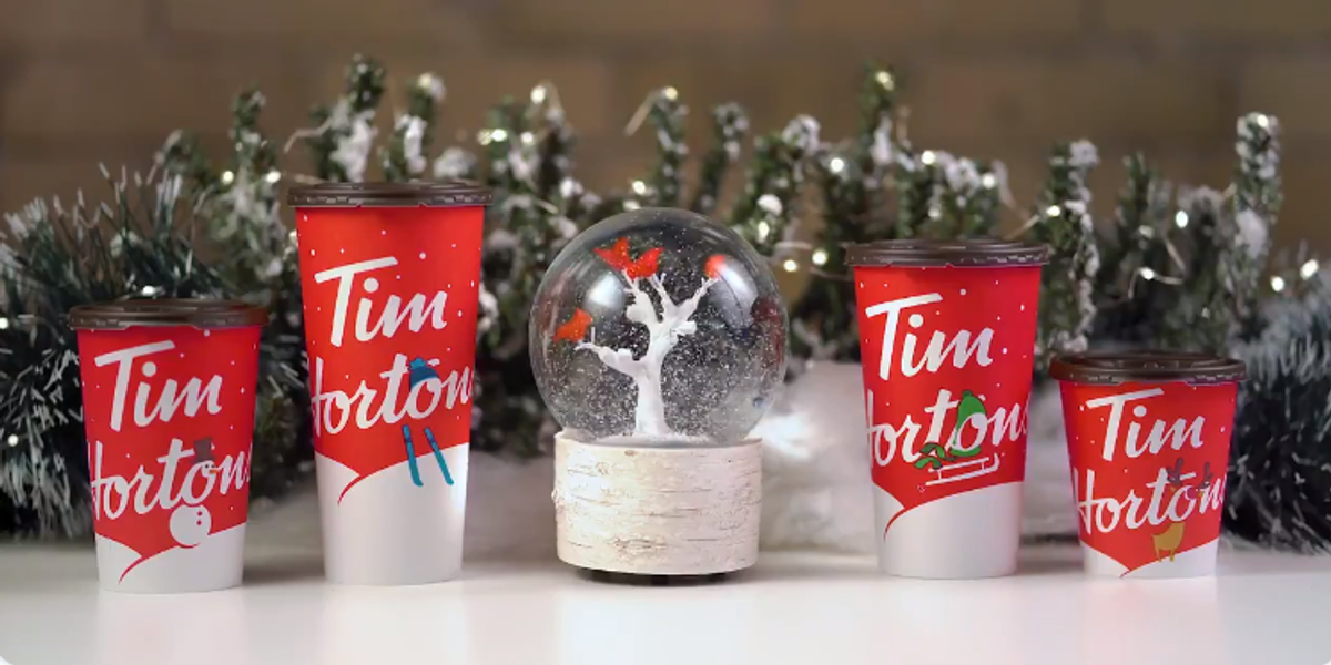 Tim Hortons New Holiday Menu Is Coming Next Week And We're Actually