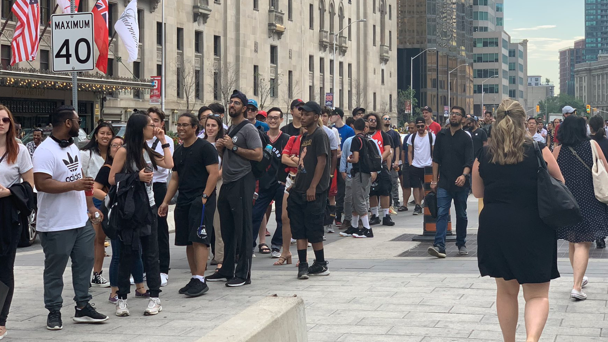 Raptors OVO Championship Hat Clothing Drop Causes Chaos In