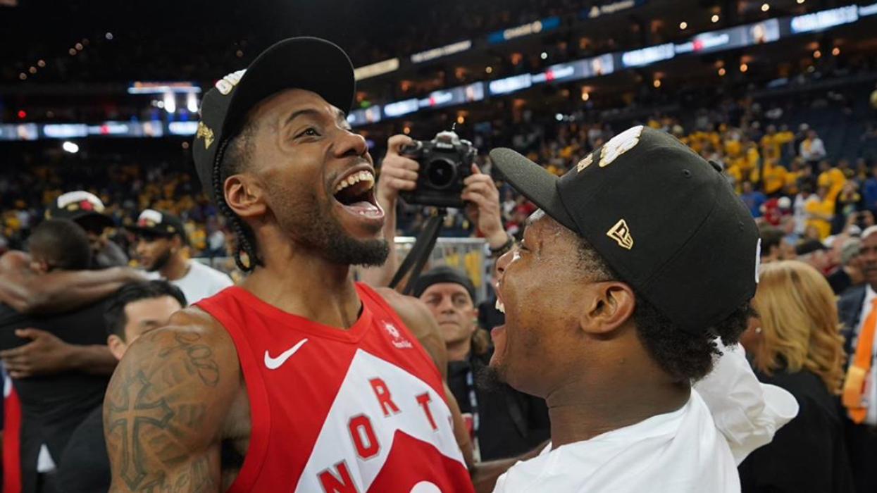 Kawhi leonard happy hotsell