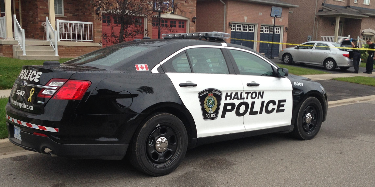 Burlington Ontario Police Chase Last Night Was Like Something Out Of A